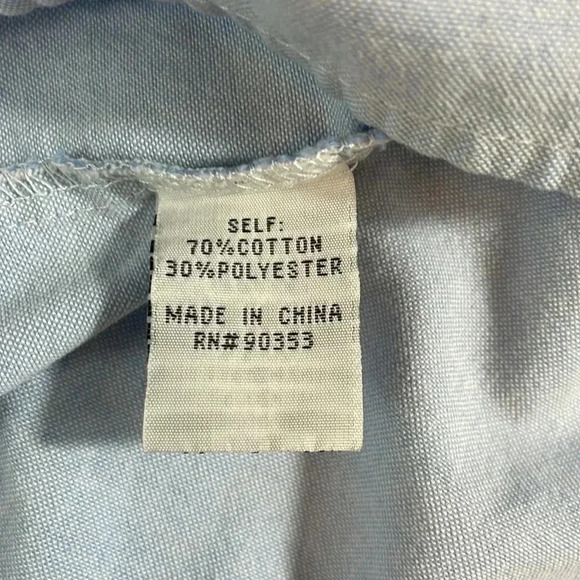 Rebellion again blue avocado/banana long sleeve cropped blouse size small - Picture 7 of 8